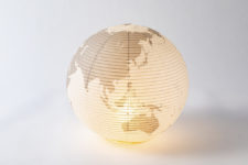 地球儀提灯 Globe